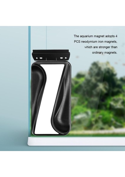 Boyut Stili S Beden 2021 Yeni Manyetik Akvaryum Balık Tankı Cam Yosun Temizleyici Temizleyici Manyetik Fırça Akvaryum Tankı Balık Akvaryum Araçları Yüzen Fırça (Yurt Dışından) modelleri