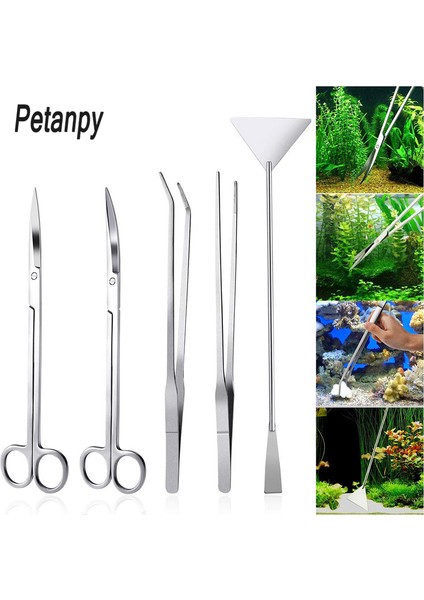 Kavisli Cımbız Stili 1 Adet Akvaryum Paslanmaz Çelik Veya Cımbız Yosun Temizleme Kum Kazıma Bakım Aracı Su Bitkisi Tankı Akvaryum Aksesuarları (Yurt Dışından) indirimleri