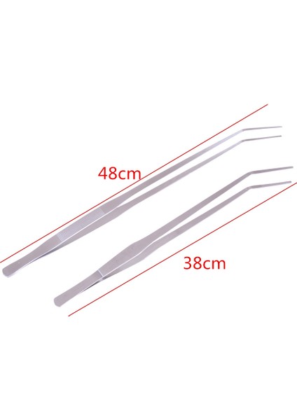 A5 Stili 38CM Doğrultma Eğrisi Bitki Cımbızı Uzun Maşa Paslanmaz Çelik Bitki Karides Mercan Tankı Eğri Cımbız Canlı Tankı Türkiye (Yurt Dışından) modelleri