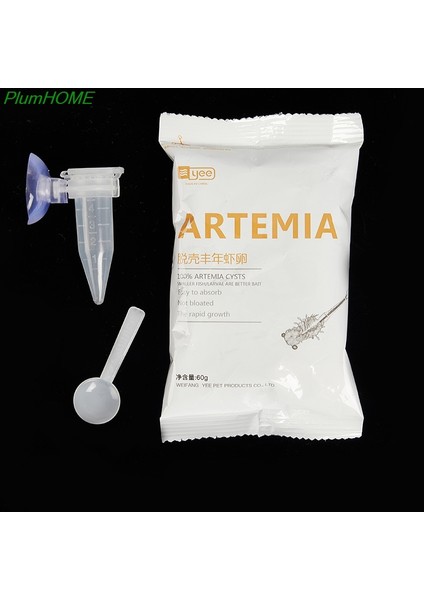 Yeni 60G Akvaryum Tropik Balık Yemi Artemia Kabuklu Yumurtalar Tuzlu Karides Kabuklu Yumurta Yem Bebe Balıklar Için Yeni Damlalık (Yurt Dışından) fiyatları