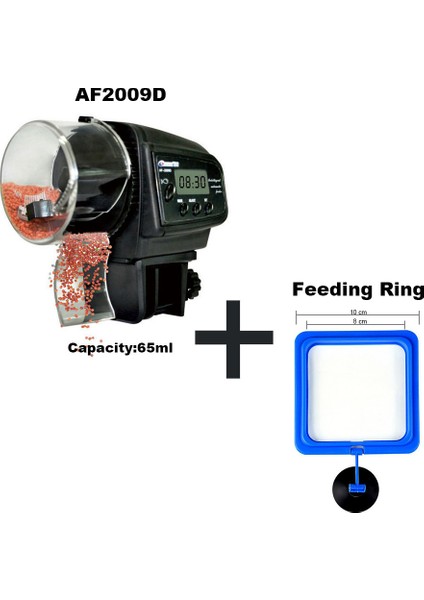 AF2003 Stili Tek Boyut Akvaryum Balık Tankı Için Ayarlanabilir Otomatik Yemleyici Dijital LCD Otomatik Yemleyiciler Zamanlayıcı Pet Besleme (Yurt Dışından) modelleri