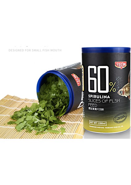 Artemia Stili 1280ML Yee Spirulina Dilimleri Renk Kat Artemia Karidesi Pulları Tromall Balık Maması Guppy Japon Balığı Betta Işık Kılıcı Peri Marie (Yurt Dışından) modelleri