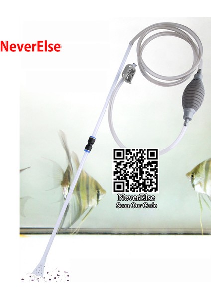 2.2m Uzunluğunda Stil Resim Olarak Yarı Otomatik Akvaryum Temizleyici Su Değiştirme El Değiştirici Çakıl Akvaryum Aksesuarları Balık Tankı Vakum Sifon Su Pompası Temizleyici (Yurt Dışından) indirimleri