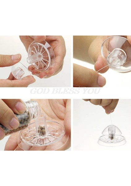 Beyaz Stil S Beden Berrak Salyangoz Tuzak Akvaryum Balık Tank Bitkiler Planarian Sülük Yakalama Ortamı (Yurt Dışından)