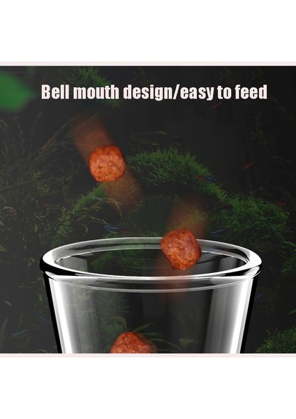 300MM Tarzı Akvaryum Camı, Şeffaf Karides Tüpü Yemlik ve Yuvarlak Güvenlik Plakası, Çeşitli Özellikler ve Akvaryum Malzemeleri (Yurt Dışından) fırsatları