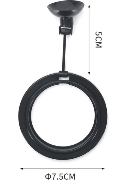 No.2 Tarzı Yüzgeç Der Ding Yüzük Emme Kupasına Istasyon Besleme Tepsisi Su Bitkisi Yüzdürge Çemberi Guppy Betta Akvaryum Aksesuarları (Yurt Dışından)