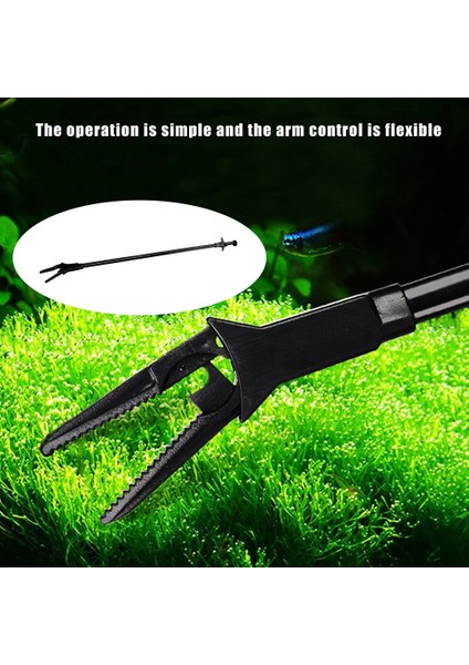 50 cm Akvaryum Plastik Pense Temizleme Aracı Düz Uzun Tornavida Gücü Su Yosunu Klibi Su Bitkisi Temizlik Kelepçesi Maşa (Yurt Dışından) fiyatları