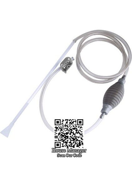 1.9m Uzunluğunda Stil Resim Olarak Yarı Otomatik Akvaryum Temizleyici Su Değiştirme El Değiştirici Çakıl Akvaryum Aksesuarları Balık Tankı Vakum Sifon Su Pompası Temizleyici (Yurt Dışından)