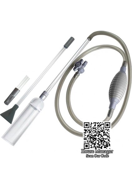 1.9m Uzunluğunda Stil Resim Olarak Yarı Otomatik Akvaryum Temizleyici Su Değiştirme El Değiştirici Çakıl Akvaryum Aksesuarları Balık Tankı Vakum Sifon Su Pompası Temizleyici (Yurt Dışından) indirimleri