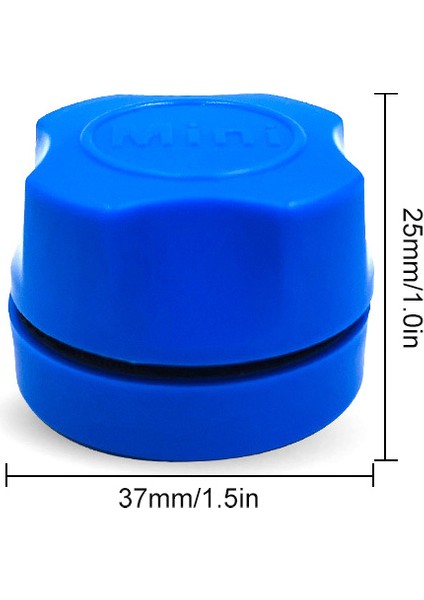 Mavi Stil Mini Akvaryum Balık Tankı Manyetik Fırça Akvaryum Balık Tankı Fırçası Temizlik Cam Pencere Manyetik Temizleyici Cam Temizleme Manyetiği (Yurt Dışından)