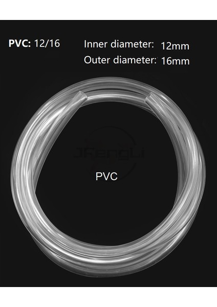 Pvc 12 16MM Tarzı 5m Akvaryum Su Değiştirme Borusu Filtre Kova Giriş ve Çıkış Su Hortumu Şeffaf Yeşil Silikon Su Borusu Balık Tankı (Yurt Dışından)