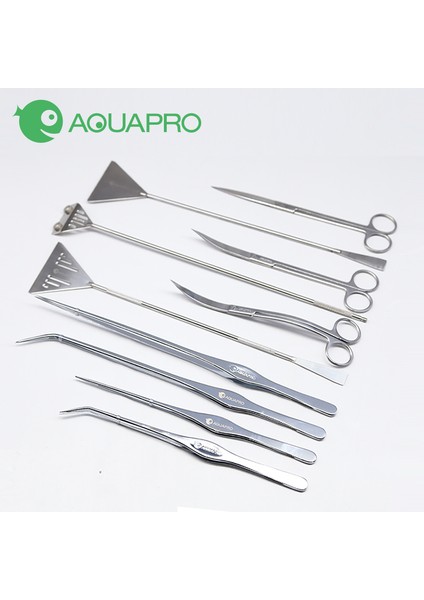 Tutucu Takım Stili Ada Aquapro Bitki Temizleme Araçları Paslanmaz Çelik Veya Cımbız Kazıma Yosun Bıçağı Akvaryum Su Balık Tankı (Yurt Dışından) modelleri