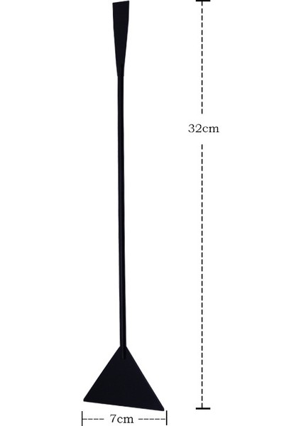 32CM Spatula Stili Su Bitkisi Maşa Veya Spatula Aracı - Paslanmaz Çelik Akvaryum Tankı Için Araçlar (Yurt Dışından)
