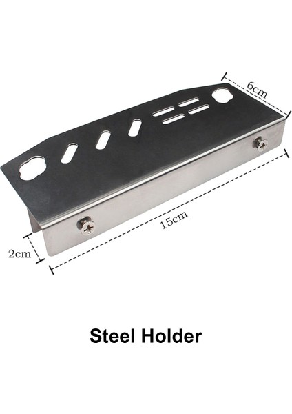 Çelik Tutucu Stili Akvaryum Aracı Bitki Maşası Veya Paslanmaz Çelik Spatula Yosun Temizleyici Saklama Tutucu Temizlik Aracı Balık Tankı Aksesuarı (Yurt Dışından)