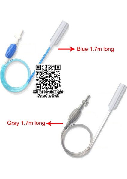 Mavi 2,6 M Uzunluğunda Stil Resim Olarak Akvaryum Çakıl Temizleyici Vakum El Pompası Filtre Ağızlı Balık Tankı Su Değiştirici Su Pompası Temizlik Aksesuarları (Yurt Dışından) indirimleri