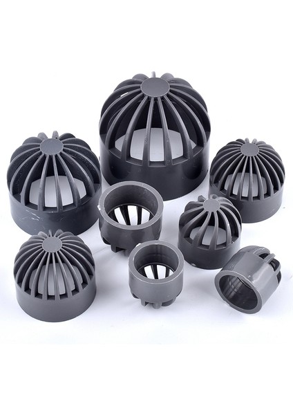 Iç Çap 40MM Stili 3 Parça 1~3 Adet Gri 20~ Pvc Nefes Alabilen Kapağı Hava Kanalı Havalandırma Kapak Akvaryum Balık Tankı Geçirgen Ekran Filtre Ekranı Boru Bağlayıcı (Yurt Dışından) fırsatları