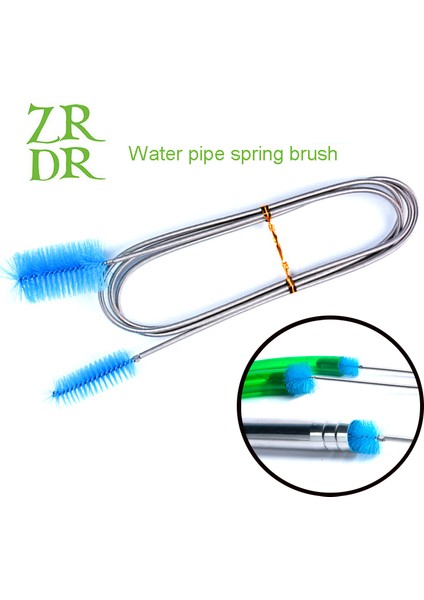 Fırça Stili Zrdr Akvaryum Dış Filtre Fırçası Çift Başlı Giriş ve Çıkış Boru Temizleme Yaylı Fırça Temizleyici Araç (Yurt Dışından) fiyatları