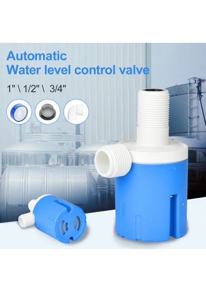 Üst Giriş C Stili Dayanıklı Su Valfı Otomatik Su Seviye Kontrolü Yüzerken Anti Korozyon Naylon Top Vana Üstten Su Girişi - (Yurt Dışından) fiyatları