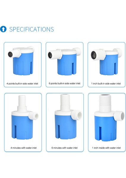 Üst Giriş C Stili Dayanıklı Su Valfı Otomatik Su Seviye Kontrolü Yüzerken Anti Korozyon Naylon Top Vana Üstten Su Girişi - (Yurt Dışından) indirimleri