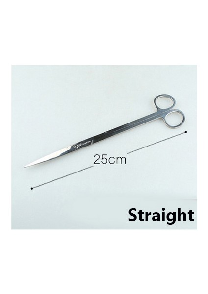 Düz Stil Akvaryum Cımbızı Dalgalanma Paslanmaz Çelik Çim Su Ürünleri Çim Makasları Yosun Temizleme Düz Kum Cımbız Bitkiler (Yurt Dışından)