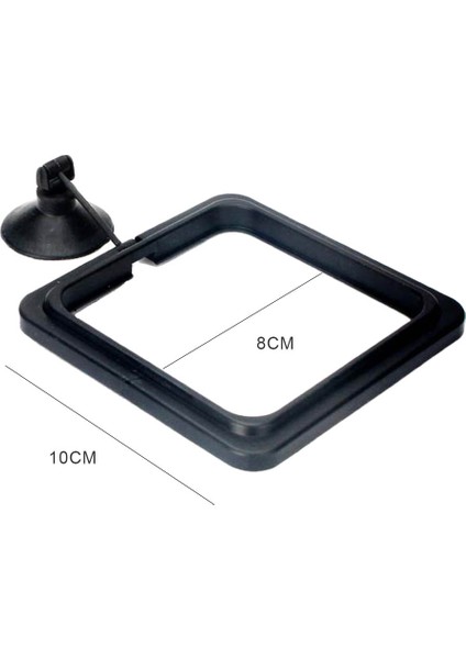 Kare Şekli Stili Yuvarlak Şekilli Balık Yemi Emme Kupası Akvaryum Atık Azaltıcı Su Düzeyini Koruyan Balık Besleme Istasyonu (Yurt Dışından)