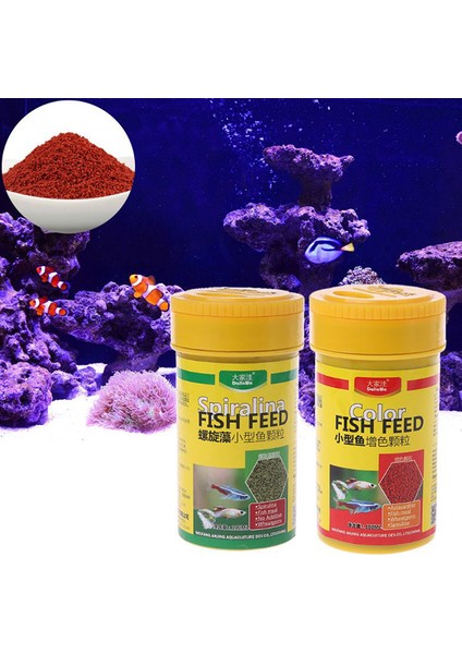 Akvaryum Balık Tankı Renk Geliştirici Besin Spirulina Gıda Tropikal Balık Beslemesi (Yurt Dışından) fırsatları