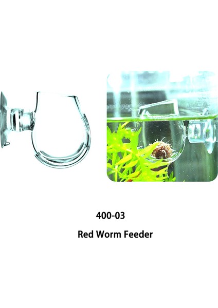 Kırmızı Solucan Besleyici Stili Vıv Camlı Ada Tarzı Standlı Temiz Cam Balık Tankı (Yurt Dışından)