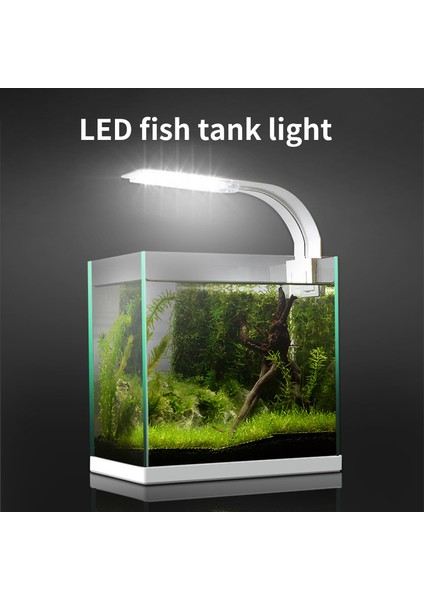 X7 Stili Süper Ince LED Akvaryum Işıkları Bitkiler Işık Yetiştirme Işığı Suda Yetiştiricilik Su Geçirmez Kelepçe Lambası Balık Tankı Için (Yurt Dışından)