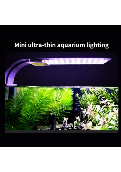 X7 Stili Süper Ince LED Akvaryum Işıkları Bitkiler Işık Yetiştirme Işığı Suda Yetiştiricilik Su Geçirmez Kelepçe Lambası Balık Tankı Için (Yurt Dışından)