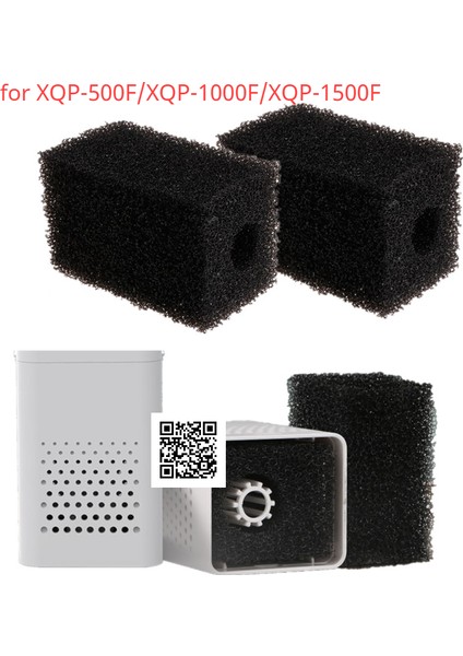 XQP-1000F Stiline Uygun 4 Adet Balık Tankı Akvaryum Için Biyokimyasal Filtre Süngeri Yedek Pamuklu Iç Filtre Için Xqpxqpxqp (Yurt Dışından) modelleri