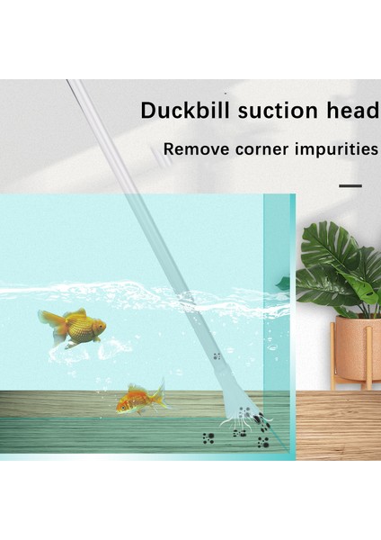 2.2m Mini Stil Balık Tankı Su Değişimi Akvaryum Juwel Filtre Süpürge Temizlik Aracı Sifon Vakum Temizleyici Balık Tankı Su Filtre Pompa Için (Yurt Dışından) fırsatları