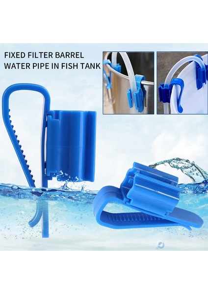 Kırmızı Stil Akvaryum Balık Tankı Hortum Tutucu Su Borusu Tüp Kelepçe Kelepçesi Plastik Için (Yurt Dışından)