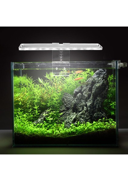 Beyaz Stil LED Akvaryum Lambası Bitki Işığı Tank Kalınlığına Uygun Su Ürünleri Lambası Akvaryum Askı Işığı Kutuya Doğrudan Montajlanabilir (Yurt Dışından) fırsatları