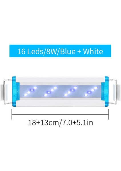 Szd B20BW Ab Stili V Aquarium LED Işıklı Süper Ince Balık Tankı Aquatic Bitki Peyzaj Büyüme Aydınlatma Parlak Klip Lambası cm Balık Tankı Için (Yurt Dışından)