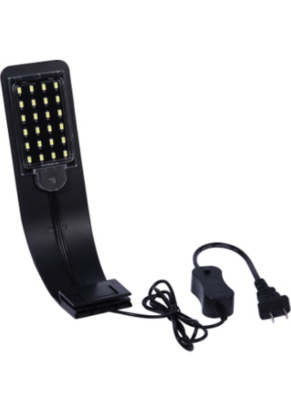 X3 Eu-Fiş Stili Süper Ince Akvaryum LED Aydınlatma Clip On Çift Lambalı Taze Su Bitkileri Büyüme Işığı LED Akvaryum Nano Balık Tankları Için (Yurt Dışından)