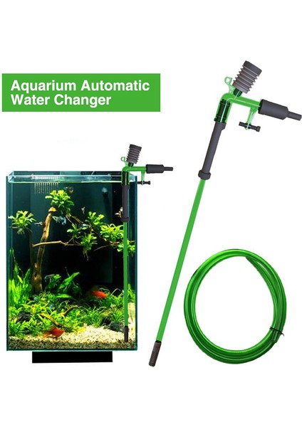 S-600 Stili Güçlü Emişli Filtre Temizleyici Akvaryum Sifon Filtre Temizleyici Yüksek Su Değiştirici Manuel Pompa Boru Balık Tankı Için (Yurt Dışından) fiyatları