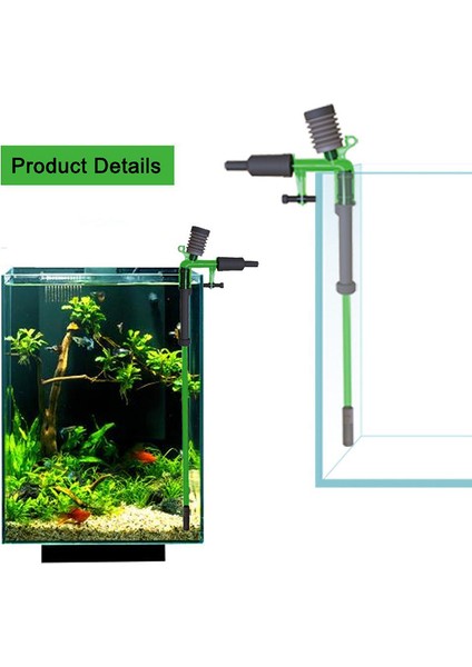 S-600 Stili Güçlü Emişli Filtre Temizleyici Akvaryum Sifon Filtre Temizleyici Yüksek Su Değiştirici Manuel Pompa Boru Balık Tankı Için (Yurt Dışından) modelleri