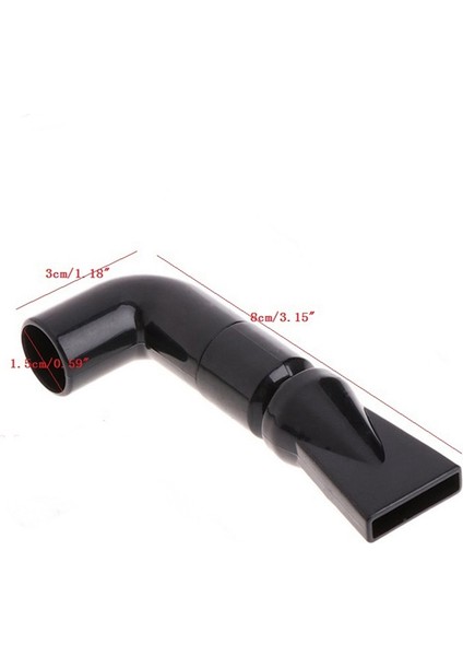 M Tarzı Akvaryum Filtre Su Pompası Akış Nozülü Ayarlanabilir Ördek Gagası Boru Boynuz Trumpet Ağız Akvaryum Tank Pompası (Yurt Dışından)