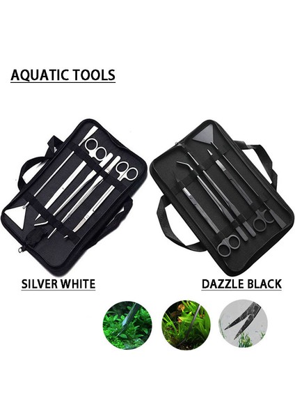 B-4 Stili Akvaryum Temizleme Araçları Paslanmaz Çelik Cımbız Seti Sucul Bitkileri Kırpma ve Güzelleştirme Temizlik Araçları Için (Yurt Dışından) fiyatları