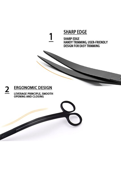 B-4 Stili Akvaryum Temizleme Araçları Paslanmaz Çelik Cımbız Seti Sucul Bitkileri Kırpma ve Güzelleştirme Temizlik Araçları Için (Yurt Dışından) indirimleri