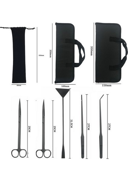 Tip-9 Stili Akvaryum Aracı Seti Cımbız ve Makas Paslanmaz Çelik Tamir Aracı Sucul Bitki Akvaryumu Akvaryum Bakım Seti (Yurt Dışından) indirimleri