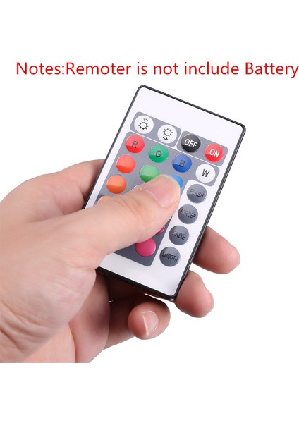 Uzak Stil ile 19CM Rgb Rgb Akvaryum Lambası Uzaktan Kumandalı Dalış Lambası Renkli Lamba Bitkiler Için Lamba Balık Tankı Için Gerekli Amfibi Kullanım (Yurt Dışından)