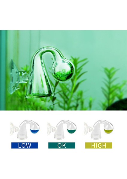 No.1 Tarzı Akvaryum Co2 Uzun Süreli Monitör Tankı Co2 Gösterge Çözümü Kontrol Cihazı Akvaryum Dedektörü Balık Tankı Sıvı Co2 Uzun Süreli Monitör (Yurt Dışından) fiyatları