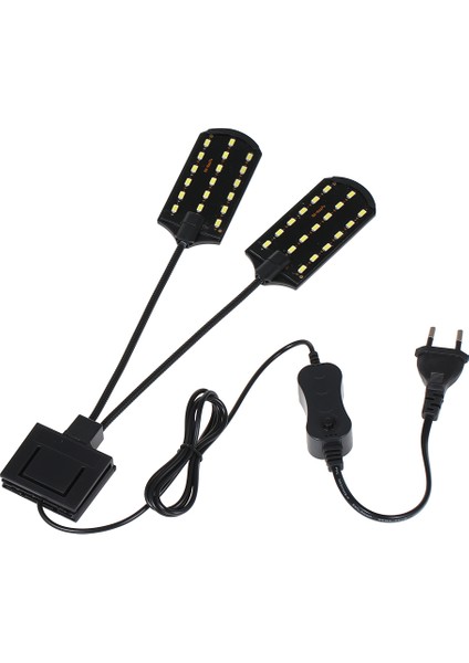 Akvaryum Lambası 32 LED Çift Uçlu AC220V 10W Beyaz Taşınabilir Esnek Bükülebilir Aydınlatma Açısı Balık Kavanoz Lambası Için Su Tankları (Yurt Dışından) modelleri