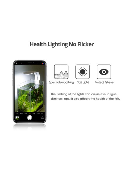 X5 Beyaz A Stili Nıcrew LED Akvaryum Lambası Balık Tankı Klipsli LED Bitki Yetiştirme Aydınlatma Su Ürünleri Akvaryum Lambaları Su Geçirmez 220V Ab Fişi (Yurt Dışından) indirimleri