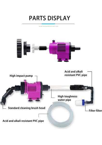 YU-600 Tarzı Au Fişi Akvaryum Temizleyici Elektrikli Vakum Temizleyici Su Değiştirici Çakıl Temizleyici Akvaryum Sifonu Için Balık Tankı Akvaryum Temizleyici (Yurt Dışından) indirimleri