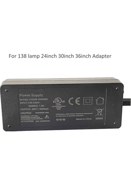 Ab Adaptör Stili Programma 8 Renk Otomatik Açma Kapama Tam Spektrumlu LED Akvaryum Lambası Adaptörü Için V 3A (Yurt Dışından)