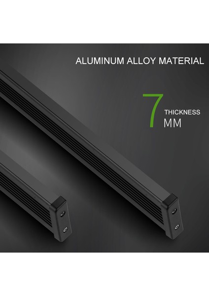 YX-JD35 Siyah Gövde Stili Esnek Başlıklı Alüminyum Alaşımlı 3W 7W 12W 14W 16W 18W 220~240V Ultra Ince Akvaryum Lambası Sucul Bitkiler Için LED Balık Tankı Işığı (Yurt Dışından) fırsatları