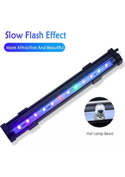 25.5cm Abd Fiş Stili Akvaryum Işıklı LED Su Geçirmez Balık Tankı Işığı Sualtı Balık Lambası Akvaryumlar Dekorasyon Aydınlatma Bitki Lambası 15CM.5CM.5CM (Yurt Dışından) fiyatları