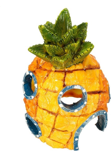 Lacivert Tarzı Akvaryum Aksesuarı Ananas Ev Sünger-Bob Kare Pantolon Akvaryum Süsleri Karides Yuvası Balık Tankları Dekorasyonu (Yurt Dışından) fırsatları